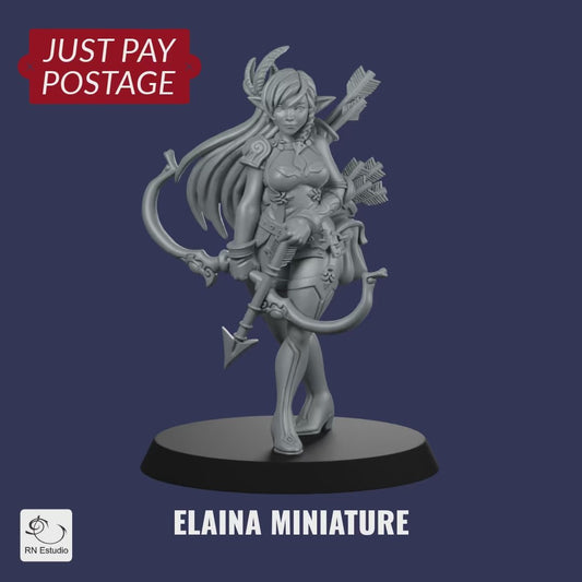 Free Elaina Miniature - Just Pay Postage - We Print Miniatures - We Print Miniatures