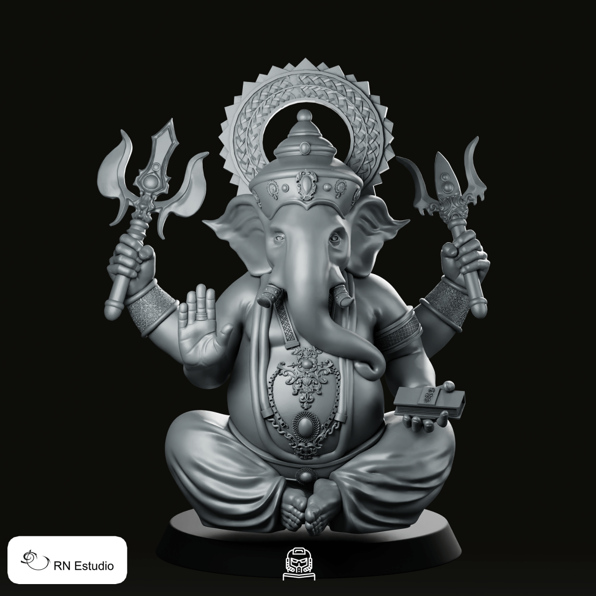 Ganesha Miniature - RN Estudio - We Print Miniatures