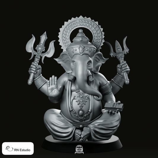 Ganesha Miniature - RN Estudio - We Print Miniatures