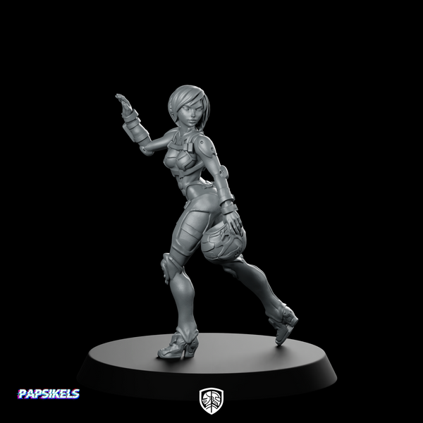 Gaskar Organic Cyborg Heavy Trooper Pilot Winowna