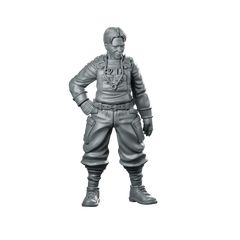 Geneticist Creator Miniature Sci-Fi Scientist Resin Figure Miniature 360 Spin 01