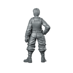 Geneticist Creator Miniature Sci-Fi Scientist Resin Figure Miniature 360 Spin 05