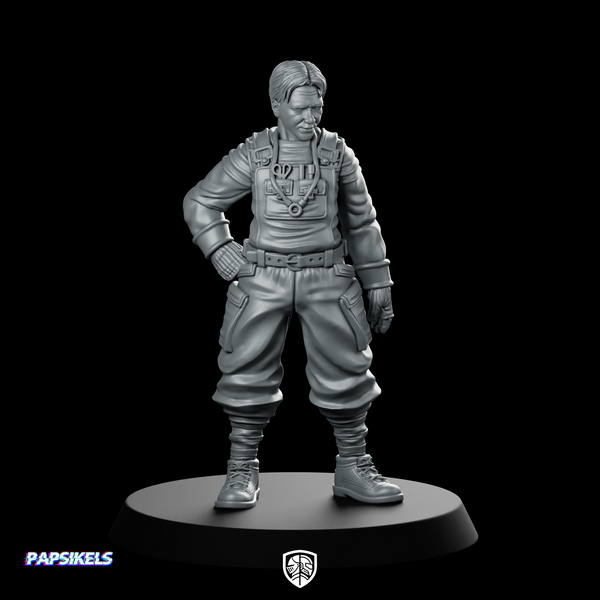 Geneticist Creator Miniature Sci-Fi Scientist Resin Figure