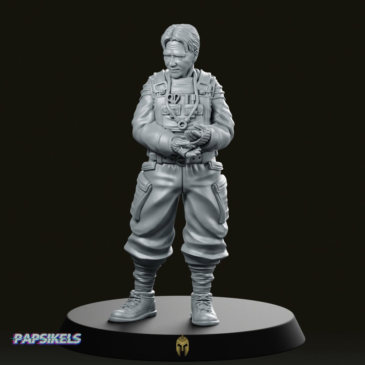 Geneticist Designer Miniature - Papsikels Miniatures - We Print Miniatures