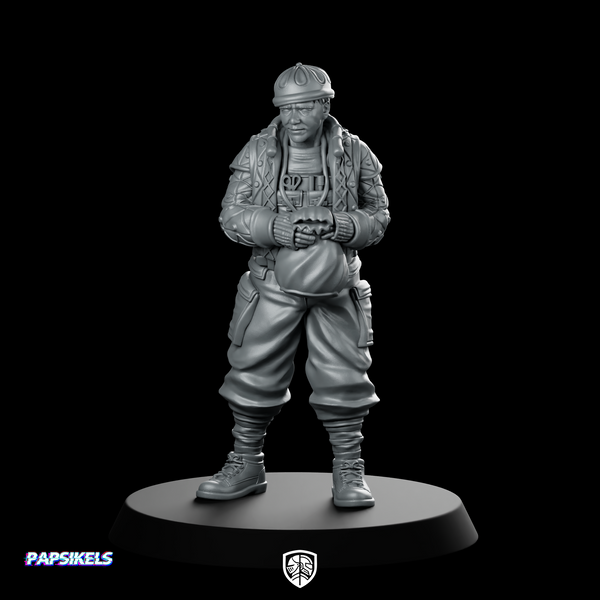 Geneticist Manipulated Miniature Sci-Fi Rogue Scientist Character
