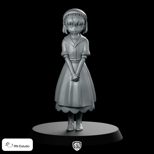 Georgia Miniature Anime Fantasy Girl Mystery Character