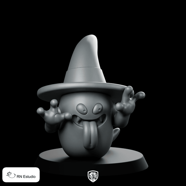 Ghost Dq Miniature Witch Hat Ghost - RN Estudio - We Print Miniatures