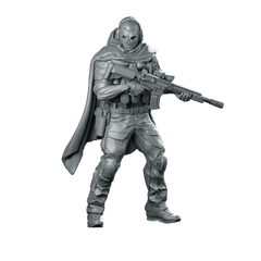 COD Ghost Warzone Miniature Tactical Skull Operator - RN Estudio - We Print Miniatures
