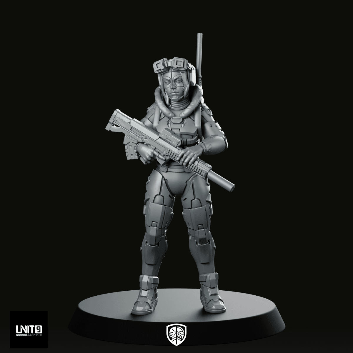 Ghostlink V1 Miniature - Unit9 - We Print Miniatures