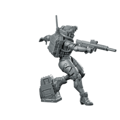 Ghostlink V2 Miniature Cyberpunk Stealth Operative - Unit9 - We Print Miniatures