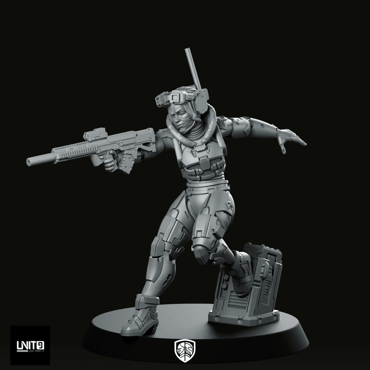 Ghostlink V2 Miniature - Unit9 - We Print Miniatures