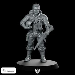 Gi Jim: Duke Rpg Miniature Modern Soldier Hero