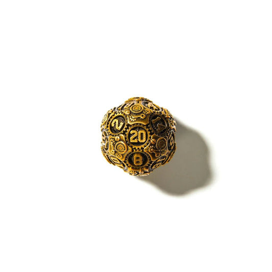 Gilded Machinations | Solid Metal | 7 Piece Set - Tabletop Dominion - We Print Miniatures