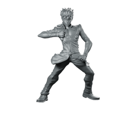 Fantasy Giorno Jrpg Miniature Posing Anime Hero Soldier Miniature 360 Spin 01