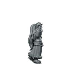 Girl Flower Miniature Joyful Spring Druid RPG - CastNPlay - We Print Miniatures