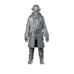 Giuseppe Geppetto Miniature Gentleman Spy Agent Traveller Miniature 360 Spin 01