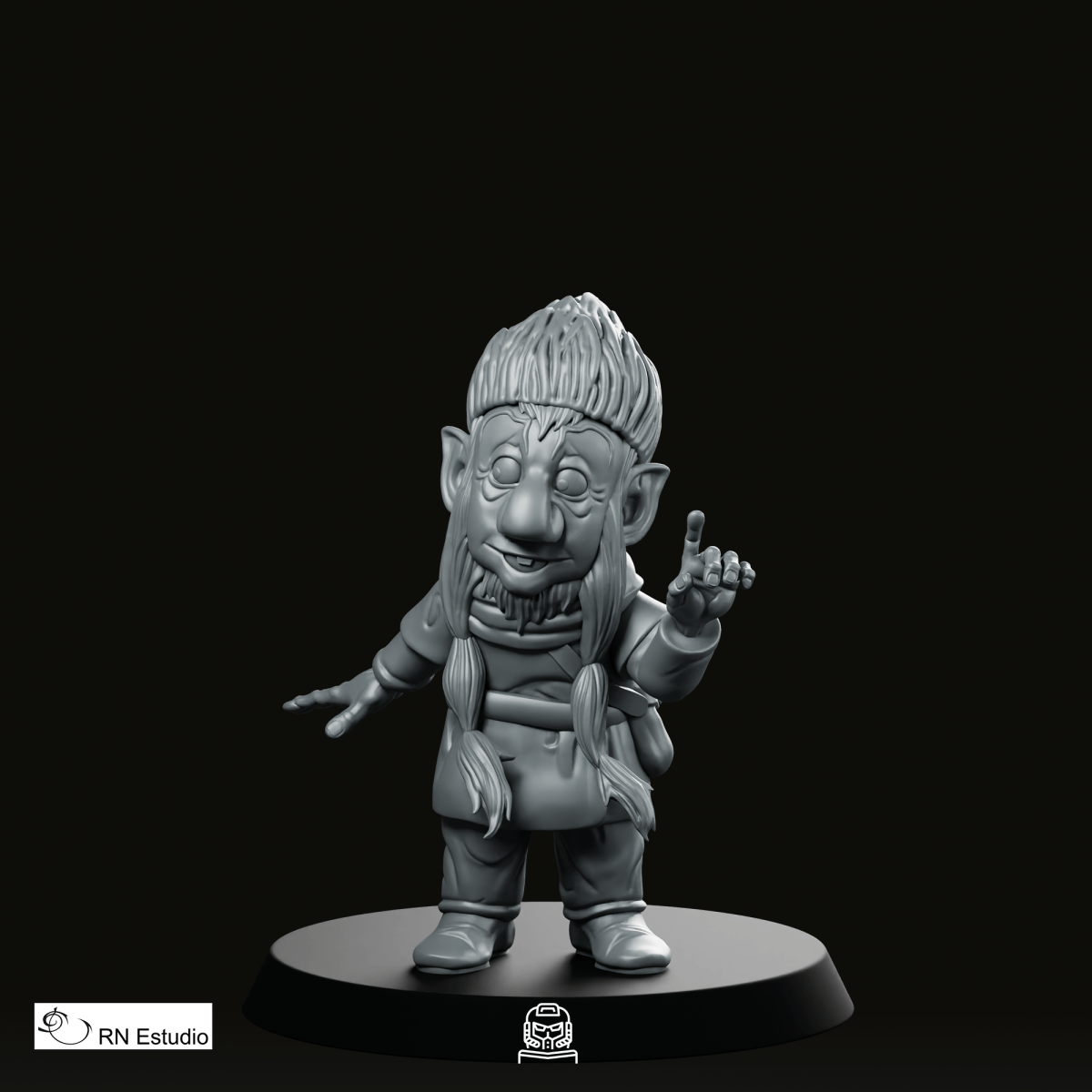 Gloin Miniature - RN Estudio - We Print Miniatures