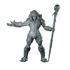 Glory Skull Hunter Miniature Sci - Fi Alien Champion - Papsikels Miniatures - We Print Miniatures