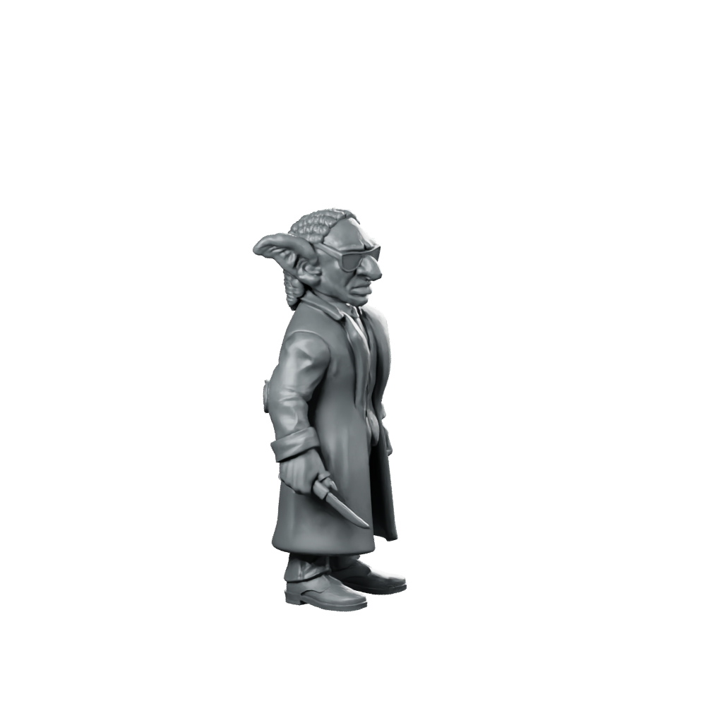 Goblin Anti Resistance Member Twin B Alien Miniature 360 Spin 02