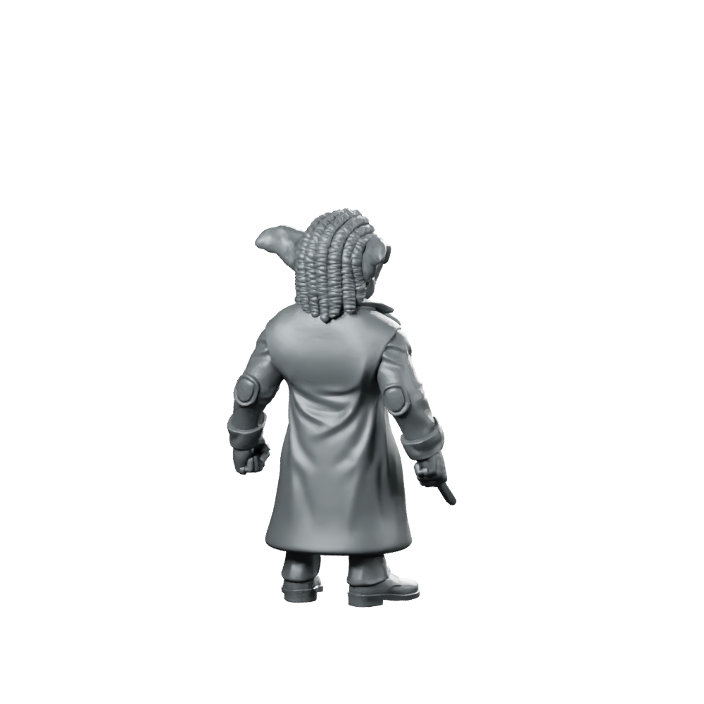 Goblin Anti Resistance Member Twin B Alien Miniature 360 Spin 04