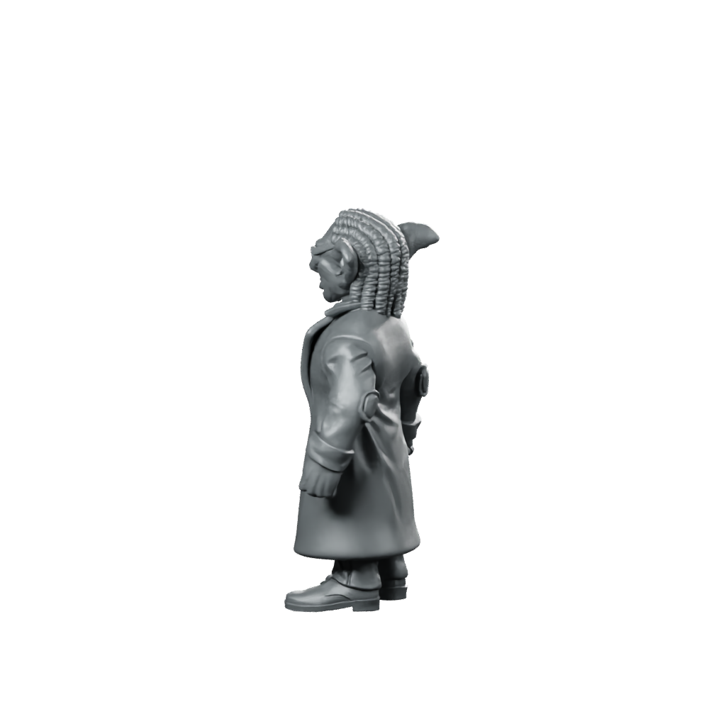 Goblin Anti Resistance Member Twin B Alien Miniature 360 Spin 06