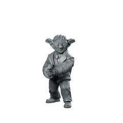 Goblin Corpo Agent Bogo Goblin Agent Miniature 360 Spin 01
