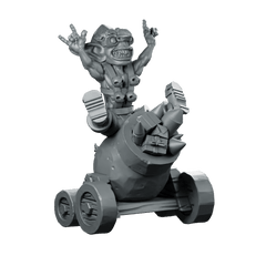 Christmas Goblin Firework Cannon Miniature Artillery Rocket - CastNPlay - We Print Miniatures