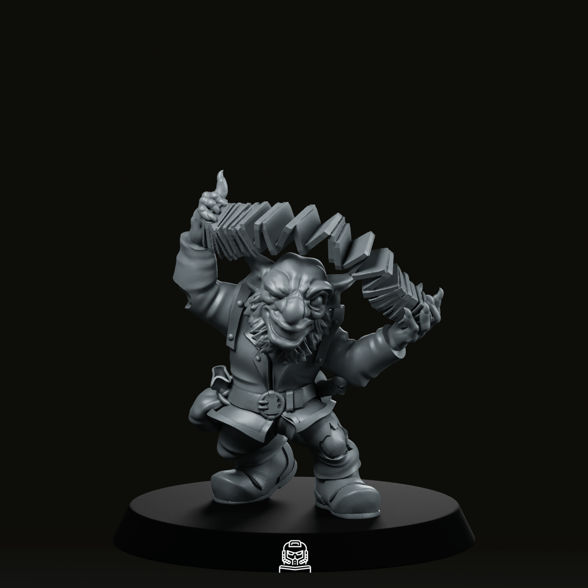 Goblin Gambler 1 3 Miniature - Across The Realms - We Print Miniatures