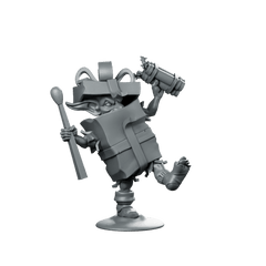 Christmas Goblin Gift Miniature Festive RPG Resin - CastNPlay - We Print Miniatures