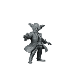 Goblin Resistance Member Maryosef Alien Gunslinger Miniature 360 Spin 01