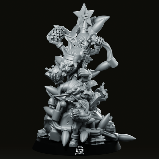 Goblin Xmas Tree Miniature - CastNPlay - We Print Miniatures