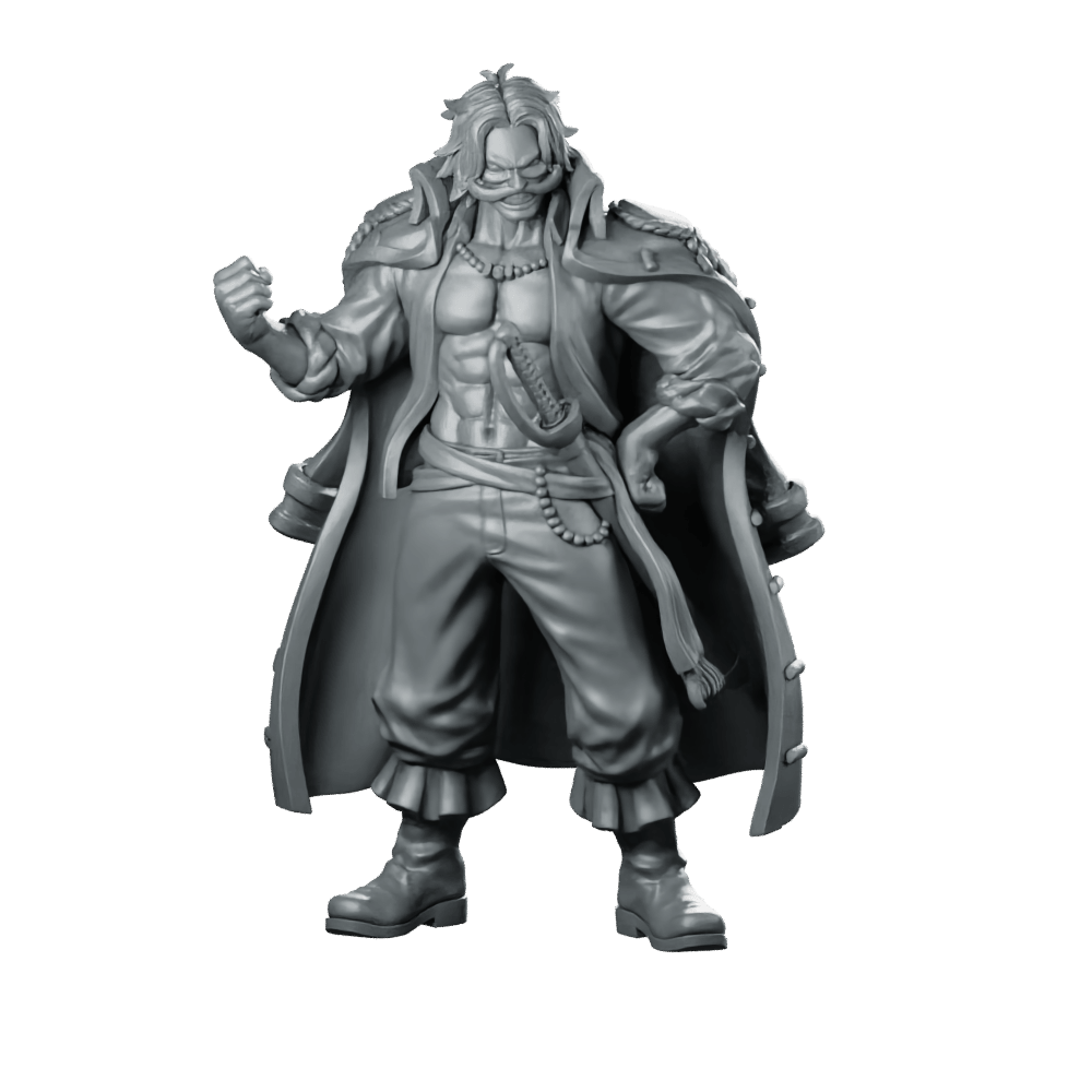 GoldRoger Miniature Swaggering Pirate Captain Brawler Hero - RN Estudio - We Print Miniatures