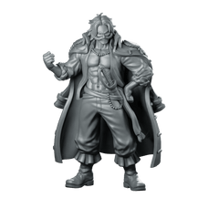 GoldRoger Miniature Swaggering Pirate Captain Brawler Hero - RN Estudio - We Print Miniatures