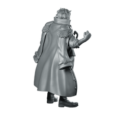 GoldRoger Miniature Swaggering Pirate Captain Brawler Hero - RN Estudio - We Print Miniatures