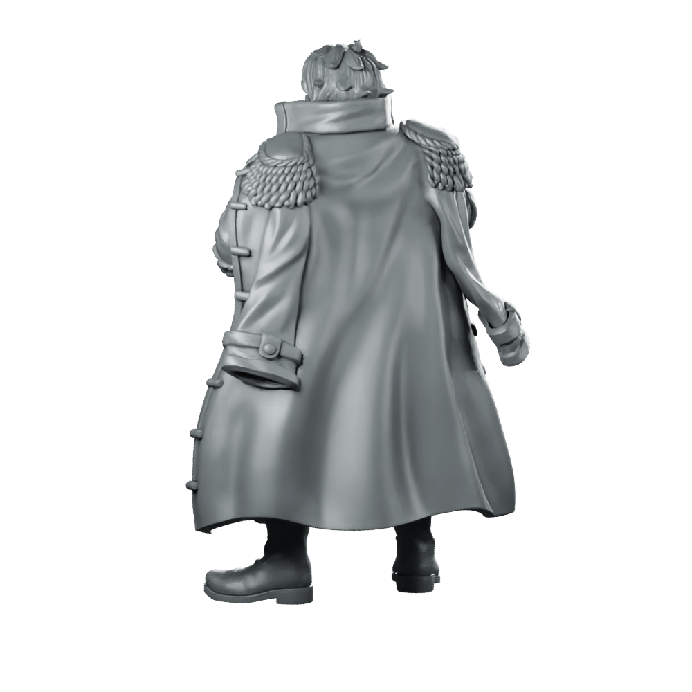 GoldRoger Miniature Swaggering Pirate Captain Brawler Hero - RN Estudio - We Print Miniatures