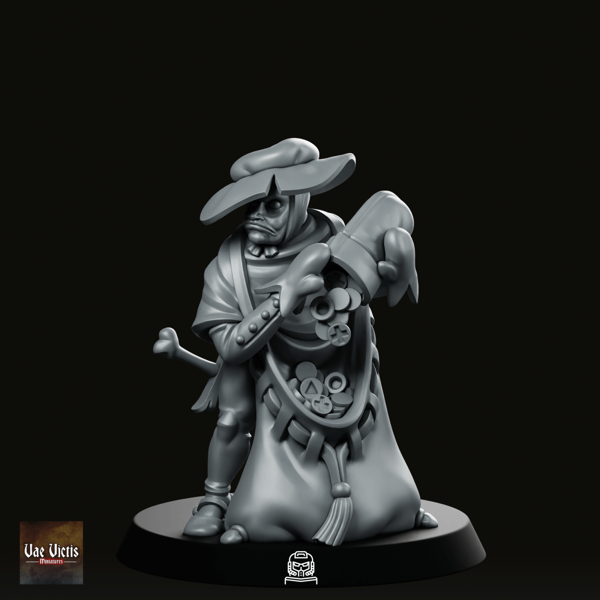 Gold Keeper Miniature - Vae Victus Miniatures - We Print Miniatures