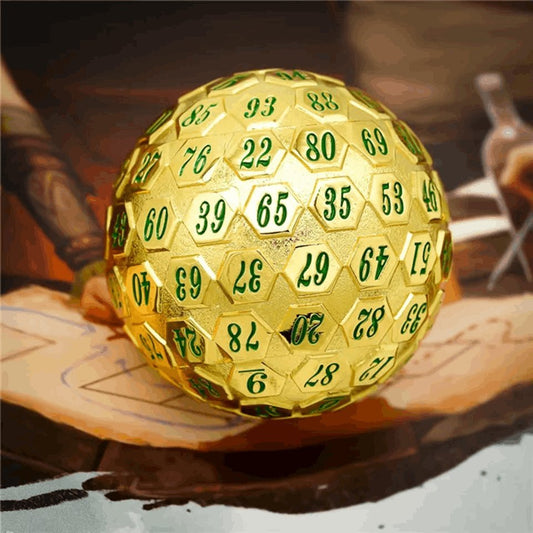 Golden Oracle | 45mm D100 | Metal - Tabletop Dominion - We Print Miniatures