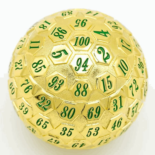 Golden Oracle | 45mm D100 | Metal - Tabletop Dominion - We Print Miniatures