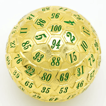 Golden Oracle | 45mm D100 | Metal - Tabletop Dominion - We Print Miniatures