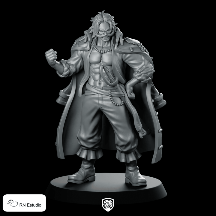 GoldRoger Miniature Swaggering Pirate Captain Brawler Hero