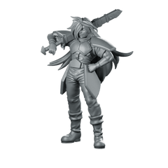 Gourry Gabriev Miniature Sword Warrior Hero - RN Estudio - We Print Miniatures
