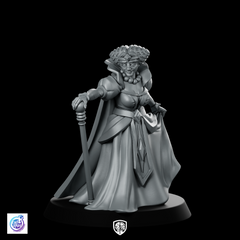 Grand Baroness Bathor Regal Walking Miniature Noble NPC