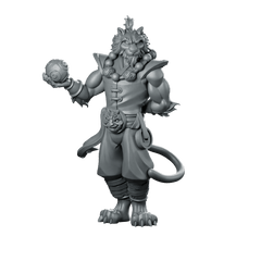Grand Master Tiger Miniature Fantasy Monk Warrior - CastNPlay - We Print Miniatures