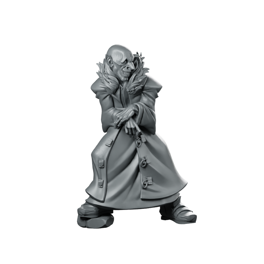 Vampire Grandsire Mithrulis Varsik Miniature Undead Aristocrat Villain Miniature 360 Spin 01
