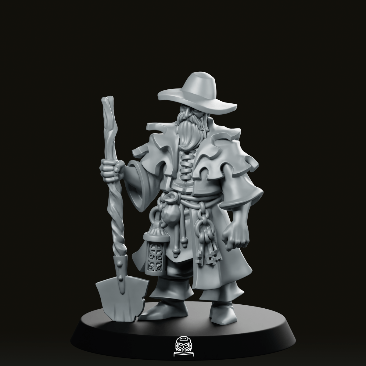 Gravedigger Miniature - Vae Victus Miniatures - We Print Miniatures