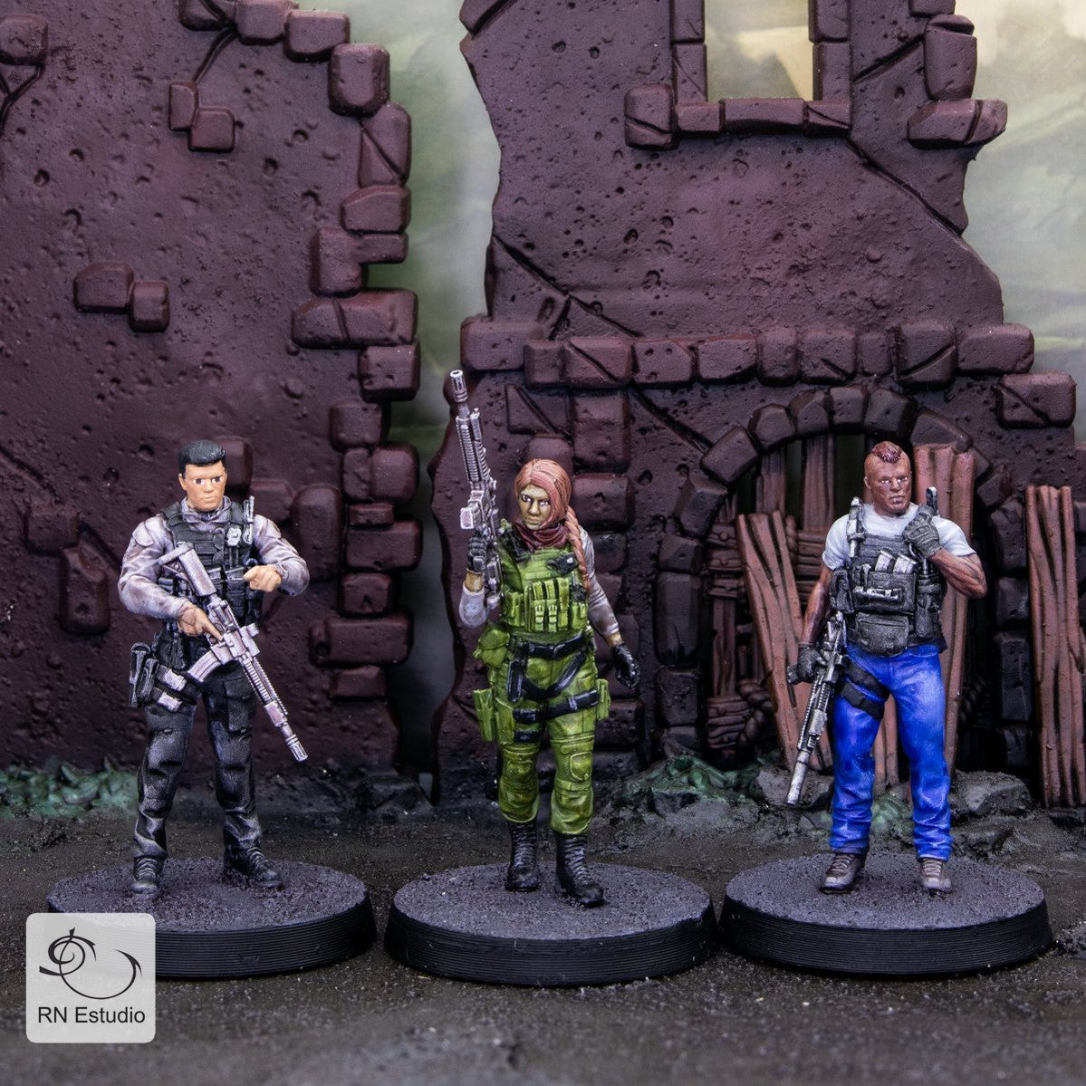 Graves COD Warzone Miniature Science Fiction by RN Estudio – We Print ...
