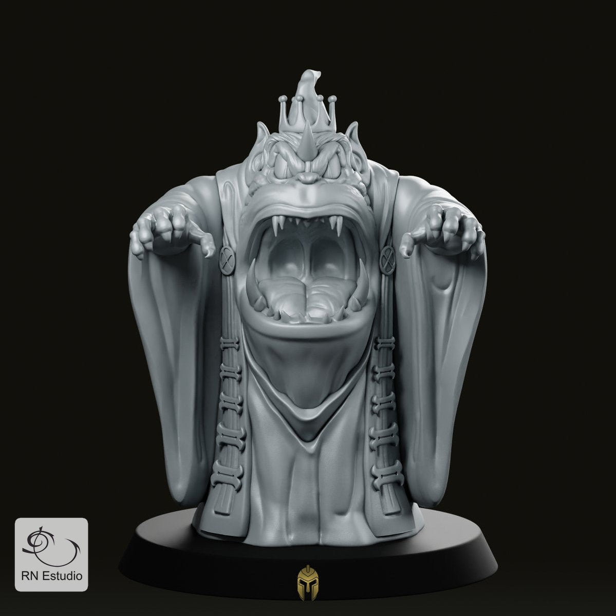 Great Goblin Miniature - RN Estudio - We Print Miniatures