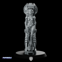Green Sanctum Asura Miniature Cybernetic Sci-Fi Recharge Station