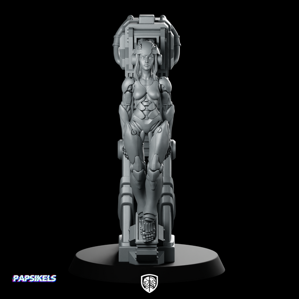 Green Sanctum Asura Miniature Cybernetic Sci-Fi Recharge Station