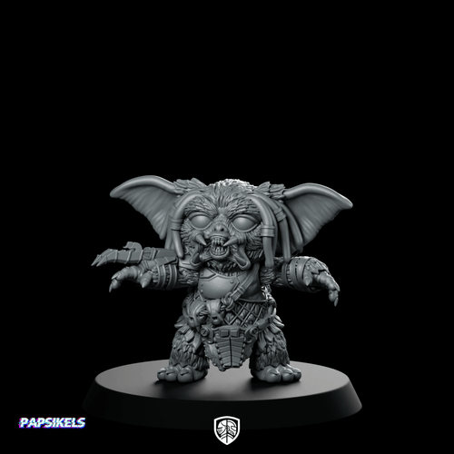 Gremdator Skull Hunter Miniature Sci - Fi Alien - Papsikels Miniatures - We Print Miniatures